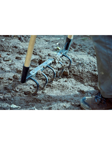Horca Ecológica 5 púas, mangos de...
