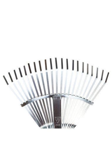 Escoba ajustable púa plana para...