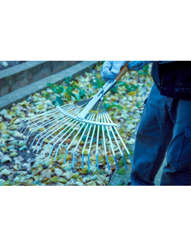 Escoba ajustable púa plana para...