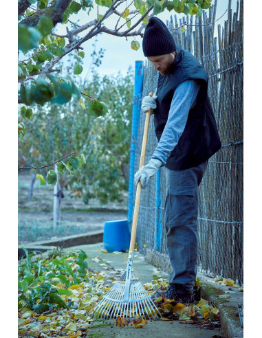 Escoba ajustable púa plana para...