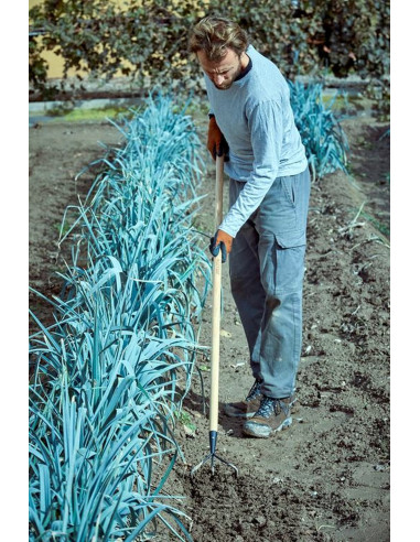 Cultivador 3 púas para trabajos de...