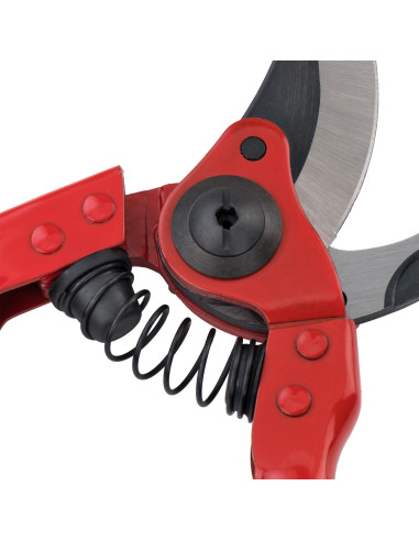 Tijeras de una mano, mango de acero...