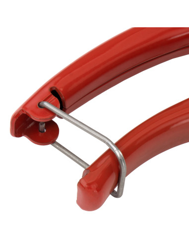 Tijeras de una mano, mango de acero...