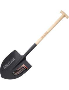 Pala punta con mango muleta...