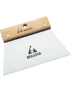 Espátula llana de acero con...