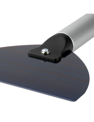 Espátula larga de acero con mango de...