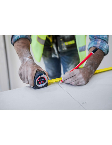 Flexómetro bimaterial de acero...