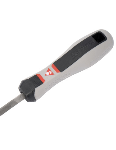 Lima mecánico triangular con mango...