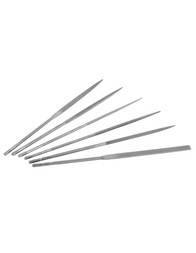 Kit de 6 limas aguja con picado basto...