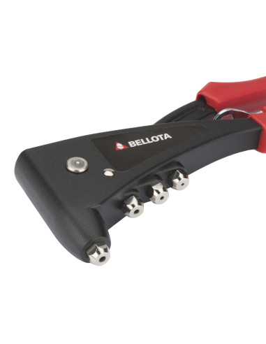 Remachadora con bocas intercambiables...