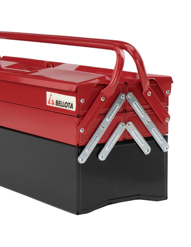 Caja portaherramientas metálica de 2...