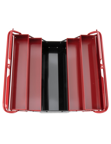 Caja portaherramientas metálica de 2...