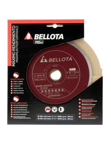 Disco diamante banda continua para...