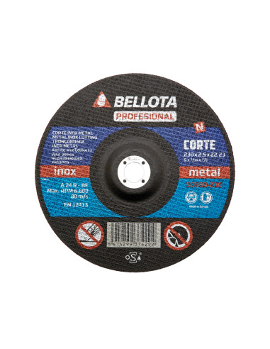 Disco abrasivo profesional para corte...