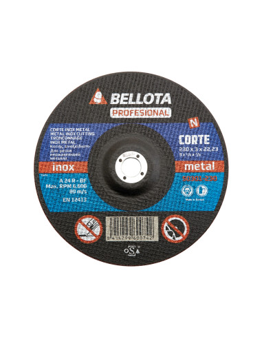 Disco abrasivo profesional para corte...