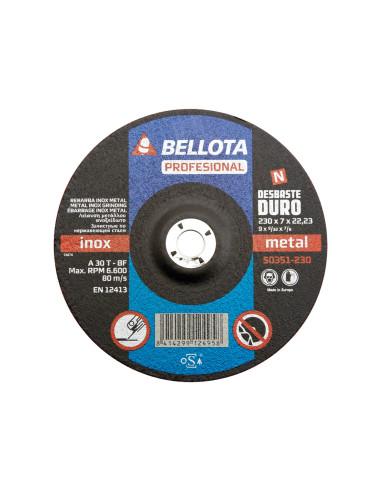 Disco abrasivo profesional para...