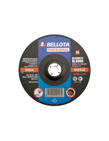 Disco abrasivo profesional para...