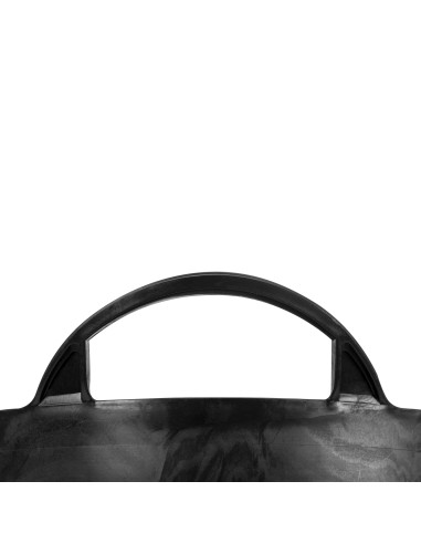 Capazo asa plástico negro / BKTBP