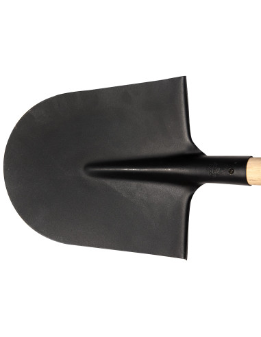 Pala punta redonda con mango recto...