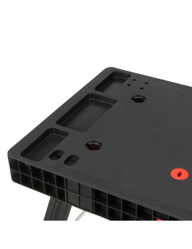 Banco de trabajo plegable y regulable...