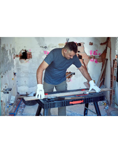 Banco de trabajo plegable y regulable...