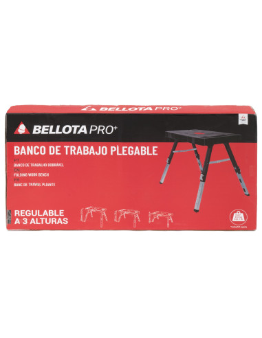 Banco de trabajo plegable y regulable...