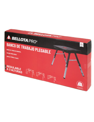 Banco de trabajo plegable y regulable...