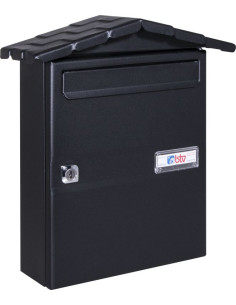 BUZÓN CHALET NEGRO 2