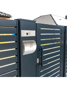 BUZÓN GÓNDOLA ACERO INOXIDABLE 2