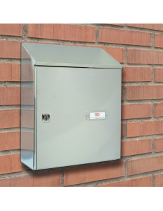 RECOGECARTAS ACERO INOXIDABLE