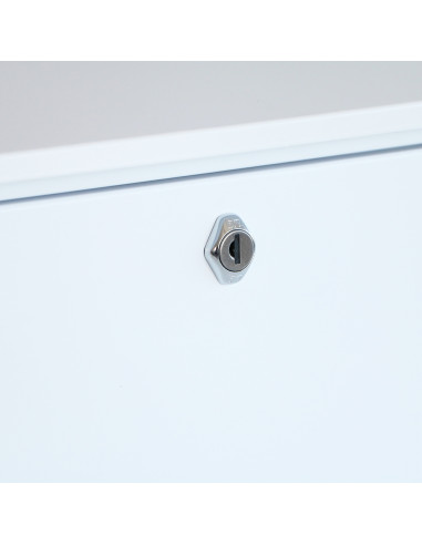 PANERA BLANCA CERRADURA LLAVE SERRETA