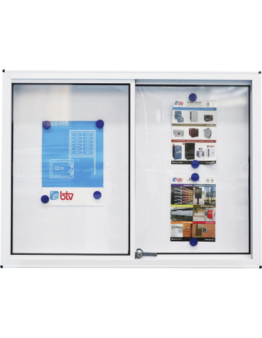 VITRINA ANUNCIOS ALUMINIO PINTADO...