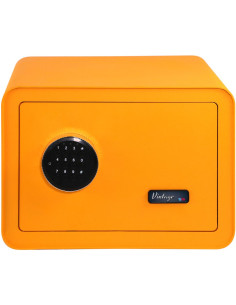 CAJA FUERTE VINTAGE NARANJA 2