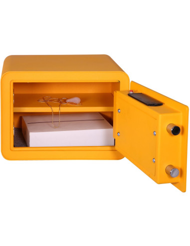 CAJA FUERTE VINTAGE NARANJA