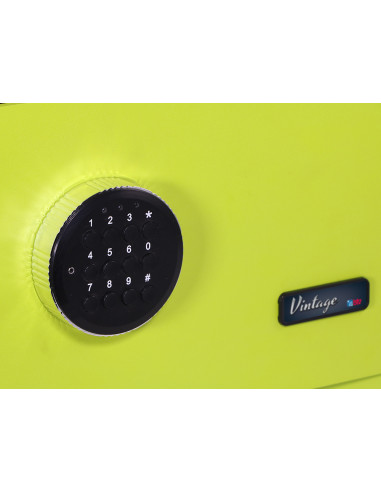 CAJA FUERTE VINTAGE VERDE