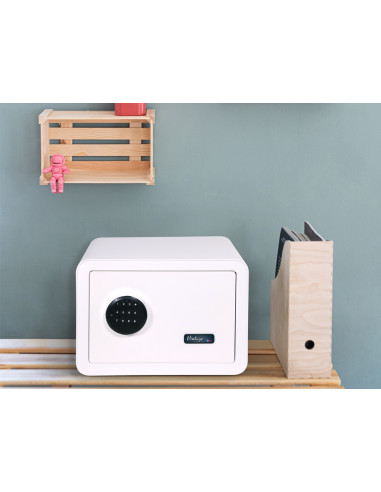 CAJA FUERTE VINTAGE BLANCA