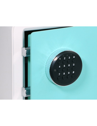 CAJA FUERTE VINTAGE BLANCA PUERTA...