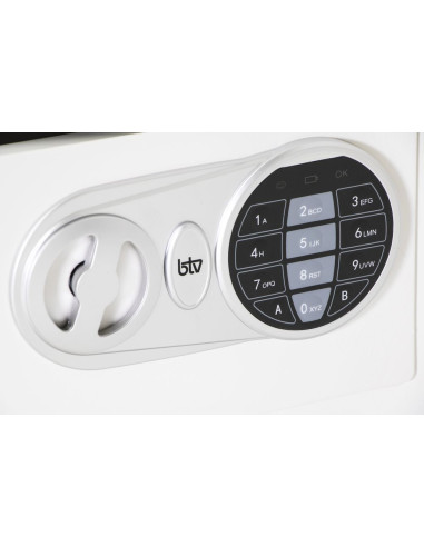 CAJA FUERTE MINIBANK BLANCA