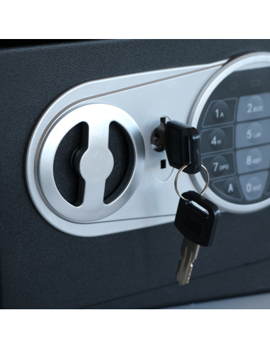 CAJA FUERTE MINIBANK NEGRA