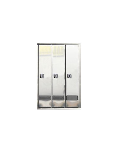 BUZÓN PRISMA TODO ACERO INOXIDABLE G3