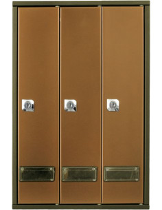 BUZON PRISMA BRONCE G4