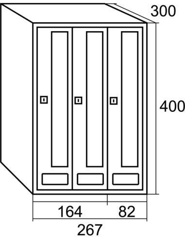 BUZÓN PRISMA FRONTAL ARENA G3 CON SOLAPA