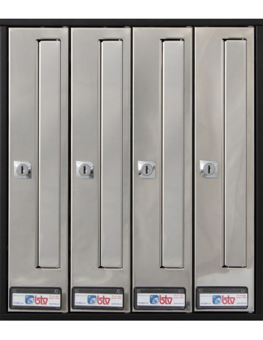 BUZÓN PRISMA FRONTAL PTA. ACERO...