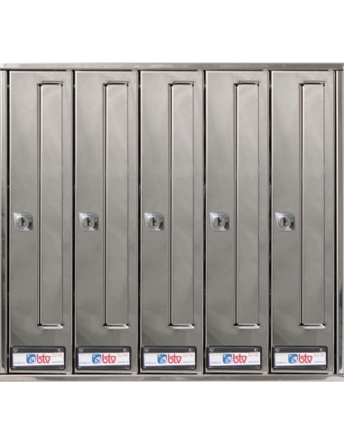 BUZÓN PRISMA FRONTAL TODO ACERO...