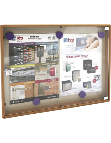 TABLÓN DE ANUNCIOS DISEÑO H ALUMINIO...