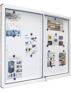 VITRINA ANUNCIOS ALUMINIO...