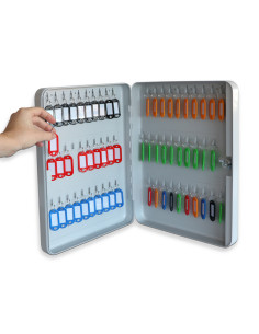 PORTALLAVES ACERO 60 LLAVES