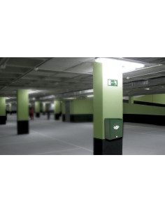 PAPELERA-1 GARAJE VERDE