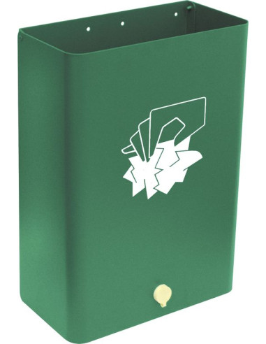 PAPELERA-1 GARAJE VERDE