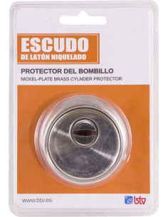 ESCUDO CIRCULAR LATÓN SATIN... 2